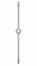 Lumière Four-Leaf Clover Mother of Pearl Detailed Zircon Stone Bracelet